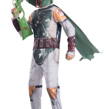 Disfraz de Boba Fett Mandoloriano Niño