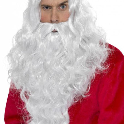 Sinterklaas Barba y Peluca Largas