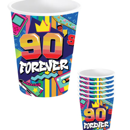 90 Vasos 240 ml 6 uds.