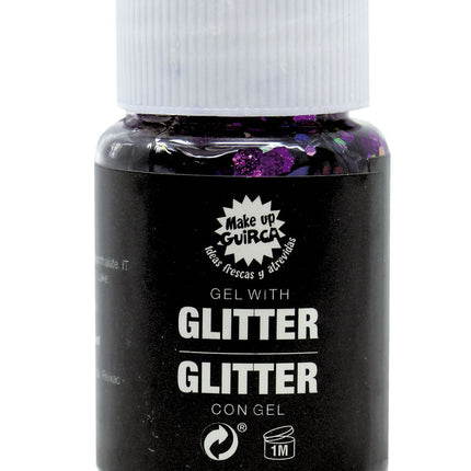 Gel purpurina violeta 20 g