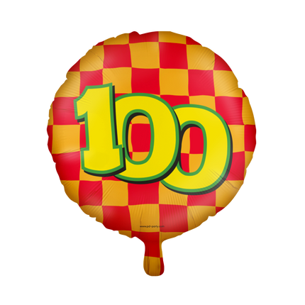 Globo de Helio 100 Años de Color Vacío 46cm