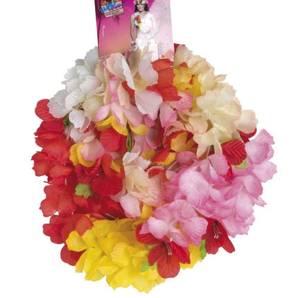Juego de coronas hawaianas de colores 4 piezas