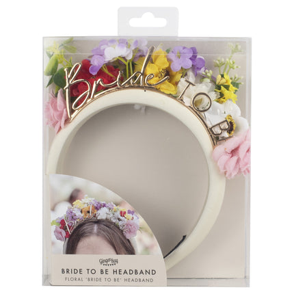 Flores para diademas de novia