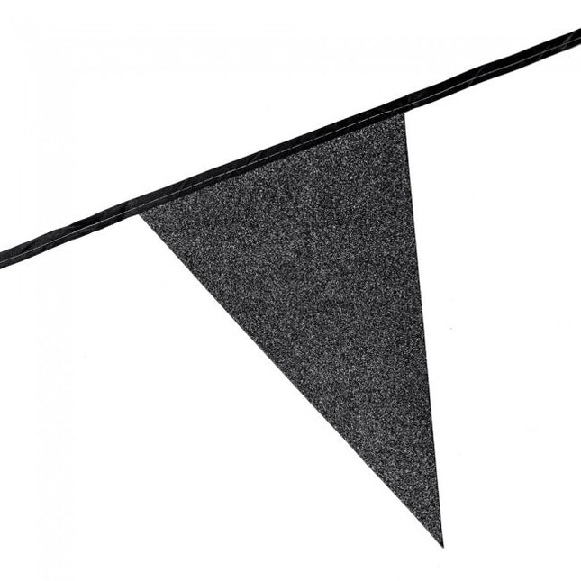 Flagline Glitter Negro 6m