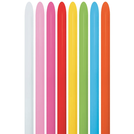 Globos de modelar Fashion Mix 2,5cm 152cm 50uds.