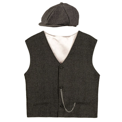 Juego de disfraces Peaky Blinders Birmingham 2 piezas