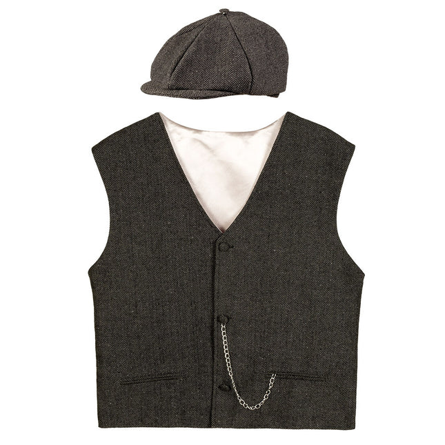 Juego de disfraces Peaky Blinders Birmingham 2 piezas