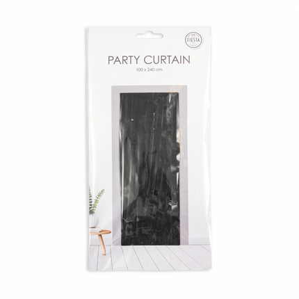 Película negra para cortinas de puertas 2,4 m