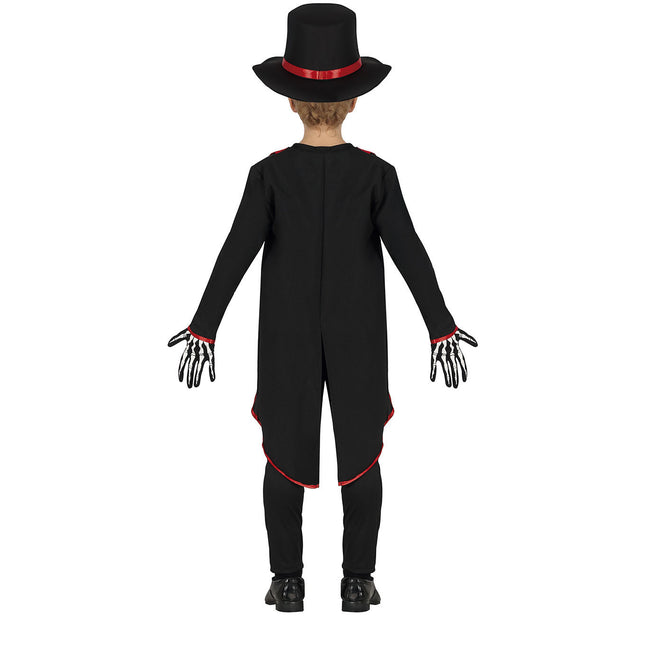 Elegante Disfraz de Esqueleto de Halloween Infantil