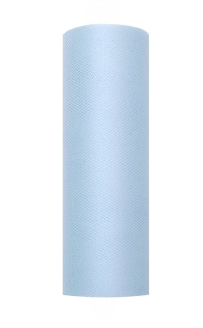Rollo de Tul Azul Claro 15cm 9m