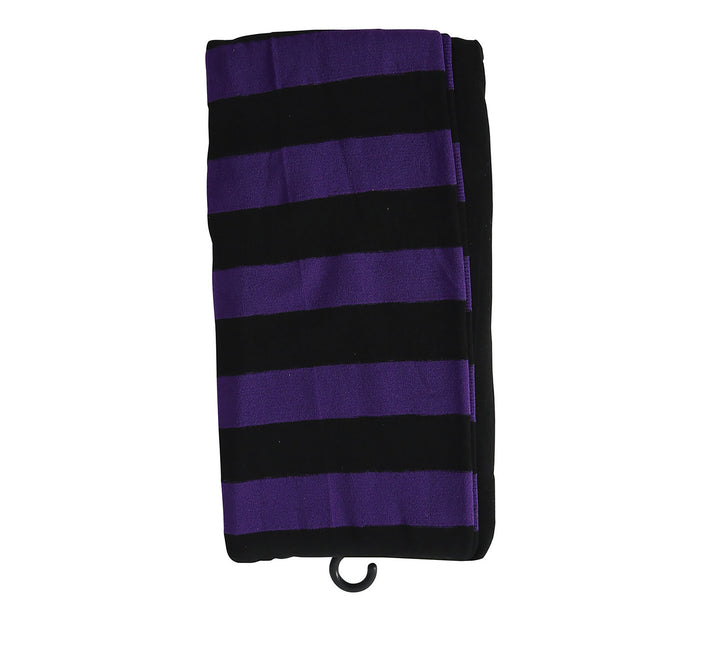 Legging morado a rayas