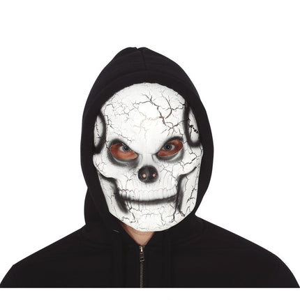 Máscara de calavera de Halloween
