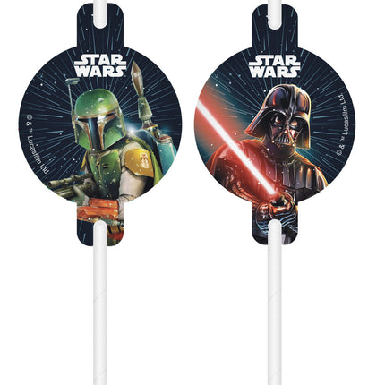 Star Wars Pajitas Galaxia 4pcs
