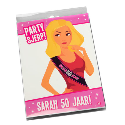 Sarah Sash 50 años