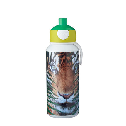 Botella Campus Pop-Up 400ml Animal Planet Tigre