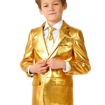Traje Dorado Niño <tc>OppoSuits</tc>