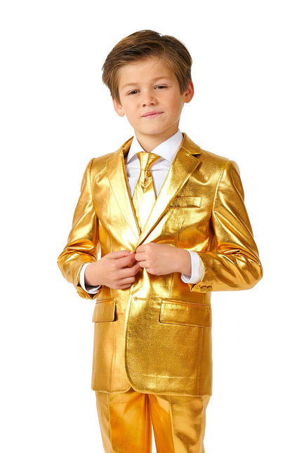 Traje Dorado Niño <tc>OppoSuits</tc>