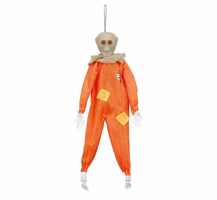 Adorno Colgante Halloween Esqueleto Espantapájaros 40cm