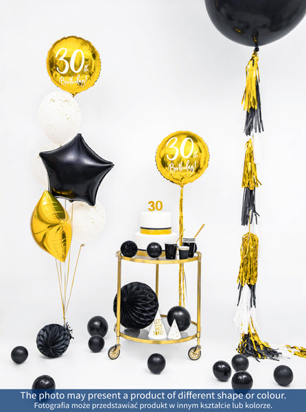 Vela 5 Años Oro 7cm