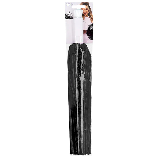 Pompón negro 34cm