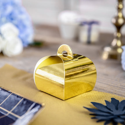 Cajas de regalo Oro 6cm 10pcs