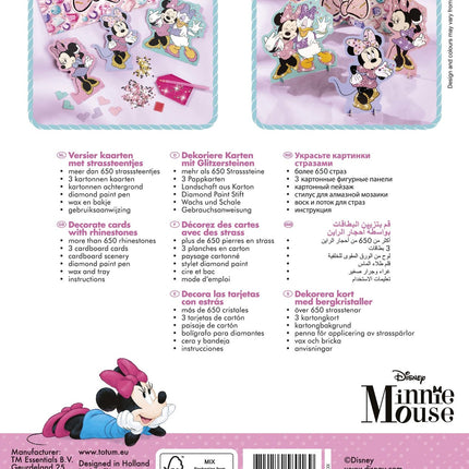 Pintura con diamantes de Minnie Mouse
