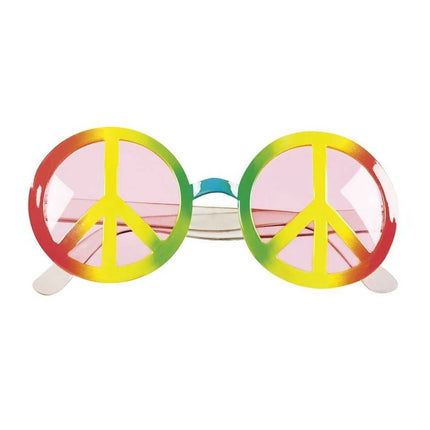 Fiesta de gafas hippie