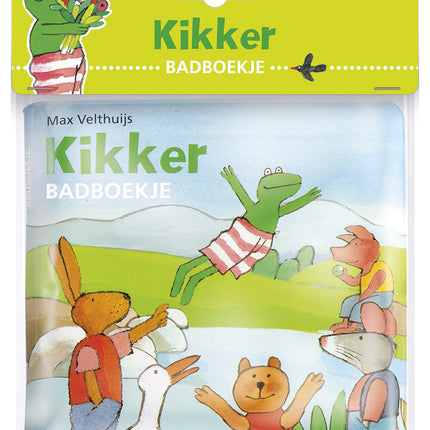 Folleto de baño de rana