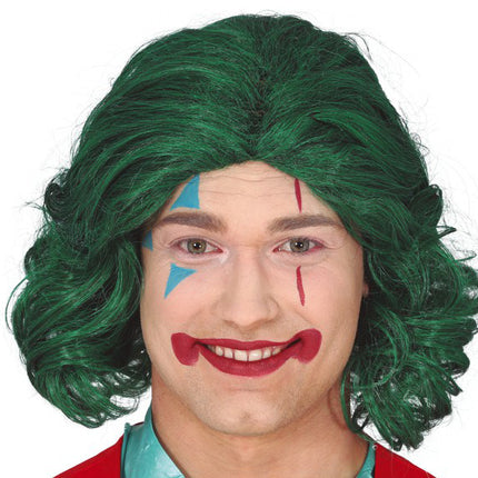 Peluca Joker Verde