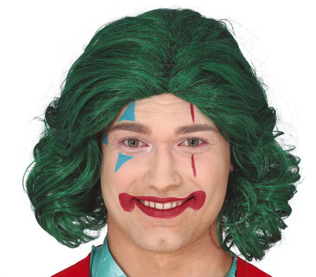Peluca Joker Verde