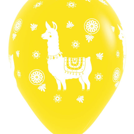 Globos Lama Mix 30cm 25pcs
