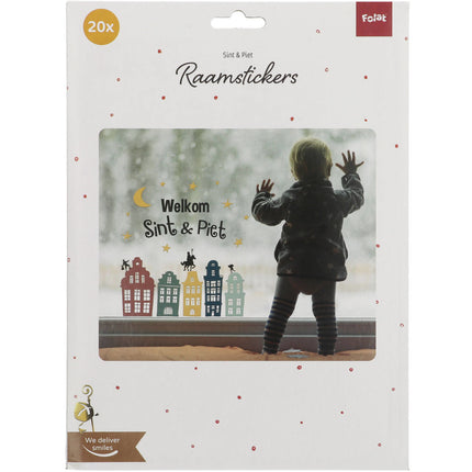 Pegatinas para ventanas Welcome Saint y Pete 5pcs
