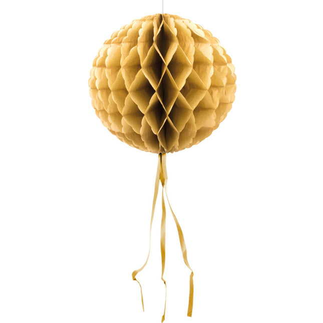 Bola Panal Oro 30cm