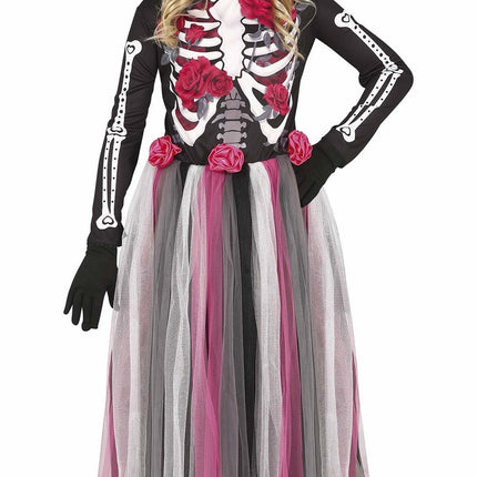 Disfraz Día De Los Muertos Niña