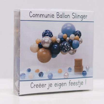 Globos Kit de globos DIY Comunión ecológica Azul