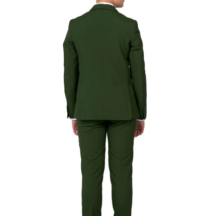 Traje Verde Oscuro Niño Adolescente <tc>OppoSuits</tc>