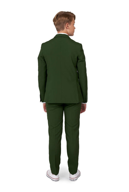 Traje Verde Oscuro Niño Adolescente <tc>OppoSuits</tc>