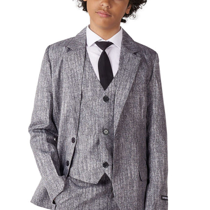 Traje Gris Años 20 Niño