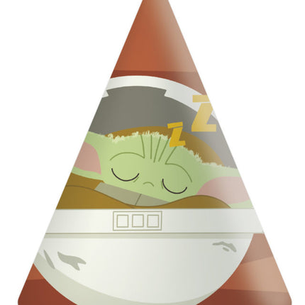 Star Wars Sombreros de fiesta Baby Yoda 6pcs