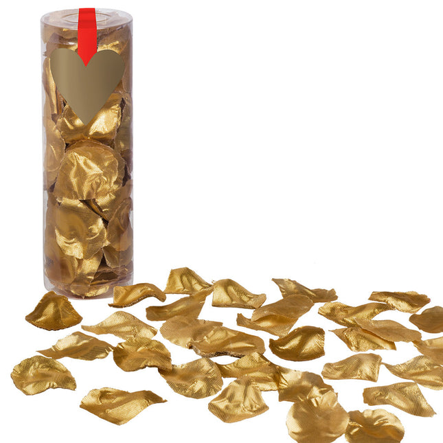 Pétalos de rosa dorados 288uds.