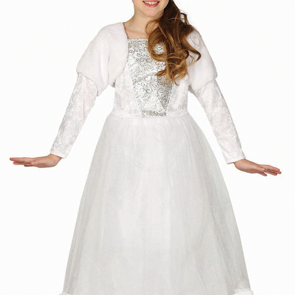 Vestido Princesa Niño Blanco