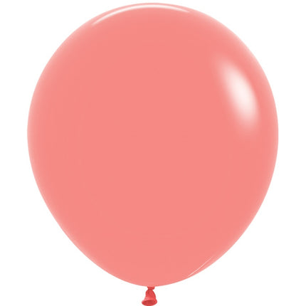 Globos Coral Tropical 45cm 25pcs