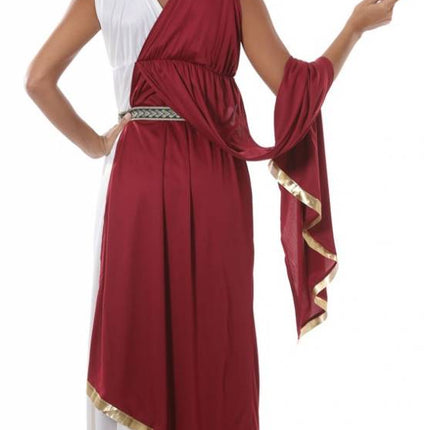 Vestido Romano Rojo Señoras