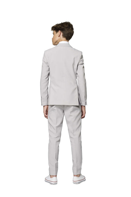 Traje Gris Niño Adolescente <tc>OppoSuits</tc>