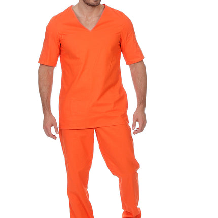 Traje de villano Naranja Luxe