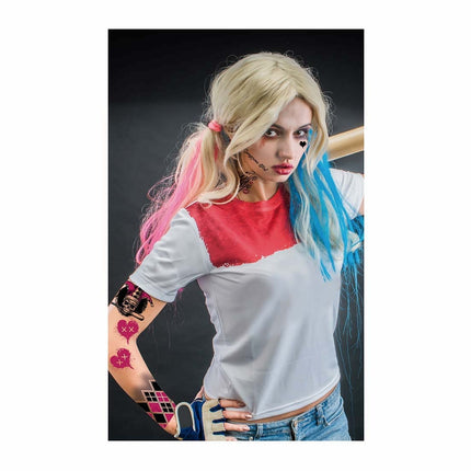 Tatuajes falsos Harley Quin