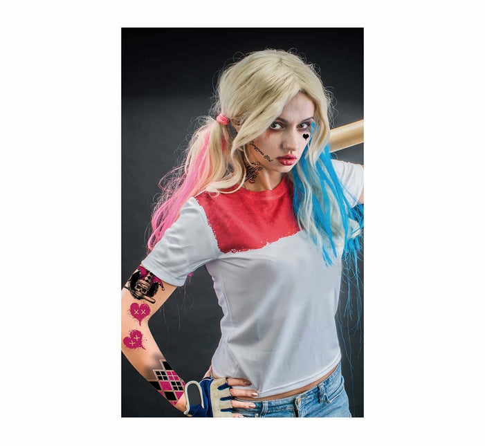 Tatuajes falsos Harley Quin