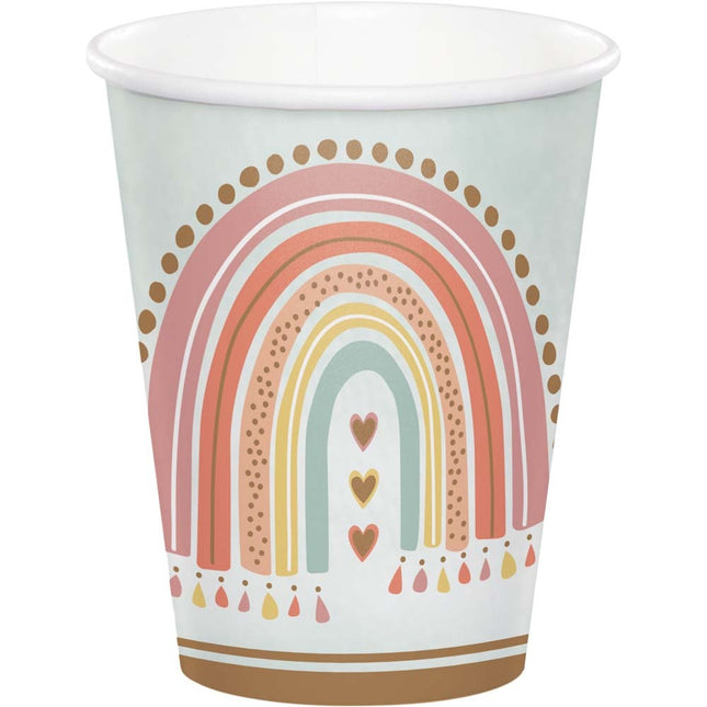 Vasos Arco Iris 8ud