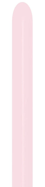 Globos de modelismo Rosa mate pastel 5cm 152cm 50pcs