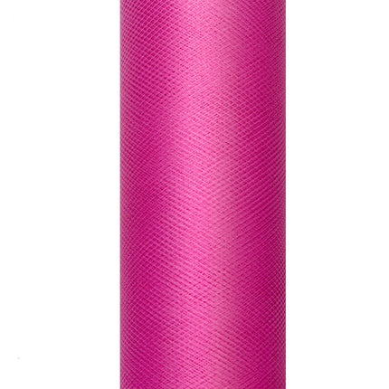 Rollo Tul Fucsia 15cm 9m